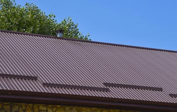typical Little Raveley corrugated roof uses